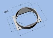 Vibrant 1995 Mass Air Flow Sensor Adapter Plate Mitsubishi Applications