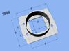 Vibrant 1996 Mass Air Flow Sensor Adapter Plate Toyota Applications & Vehicles Equipped w/ Bosch MAF Sensors