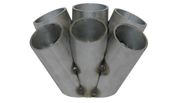 Vibrant 2456 6 into 1 Turbo Manifold Merge Collector (T4) - 6 Up Style