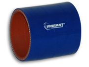Vibrant 2704B 4 Ply Silicone Sleeve - 1.75" I.D. x 3" Long - Blue