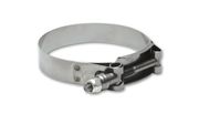 Vibrant 2797 4.75"-5.10" Stainless Steel T-Bolt Clamps - Pack of 2