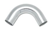 Vibrant 2829 4" O.D. Aluminum 120 Degree Bend - Polished