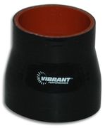Vibrant 2834 4 Ply Reducer Coupling - 2.75" x 3.25" x 3" Long - Black