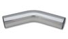 Vibrant 2875 4" O.D. Aluminum 45 Degree Bend - Polished