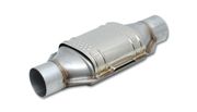 Vibrant 7230 GESI Universal OBD2 Ceramic Core Catalytic Converters - 3" Inlet/Outlet