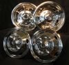 1999-2002 FORD F450-F550-E550 19.5 8 LUG WHEEL SIMULATORS FULL SET