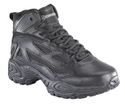 BLACK ATHLETIC HI TOP, SOFT TOE Size 8