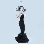 10"H Black Dress Mannequin Jewlery organizer  DA670S