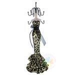 15"  Cheetah Print Dress Jewelry Stand  DA621L