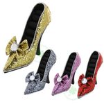 Sparkling Glitter Stilettos Shoe Ring Holder HW193