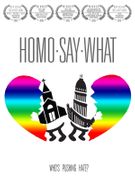 HomosayWhat? Who’s Pushing Hate - DVD
