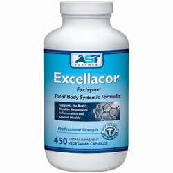 AST Enzymes, Excellacor (Formerly Exclzyme), Systemic Enzyme, 450 Vegetarian Capsules