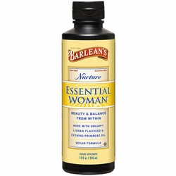 Barlean's Organic Oils, Essential Woman Liquid, Nurture, 12 oz Barlean's Organic Oils, Essential Woman Liquid, Nurture, 12 oz