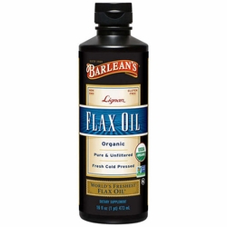 Barlean's Organic Oils, Lignan Flax Oil Liquid, Organic, 16 oz Barlean's Organic Oils, Lignan Flax Oil Liquid, Organic, 16 oz