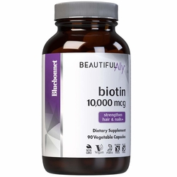 Bluebonnet Nutrition, Beautiful Ally Biotin 10,000 mcg, 90 Vegetable Capsules Bluebonnet Nutrition, Beautiful Ally Biotin 10,000 mcg, 90 Vegetable Capsules