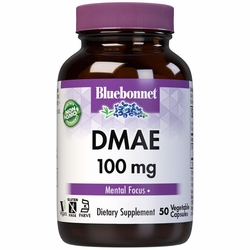 Bluebonnet Nutrition, DMAE 100 mg, 50 Vcaps