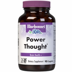 Bluebonnet Nutrition, Power Thought, Phosphatidylserine Formula, 90 Caplets Bluebonnet Nutrition, Power Thought, Phosphatidylserine Formula, 90 Caplets