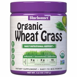 Bluebonnet Nutrition, Super Earth Organic Wheatgrass Powder, 5.6 oz (160 g) Bluebonnet Nutrition, Super Earth Organic Wheatgrass Powder, 5.6 oz (160 g)