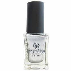 Bonita Cosmetics, Bonita Salon Nail Polish - Shimmer Silver, 0.5 oz (15 ml)