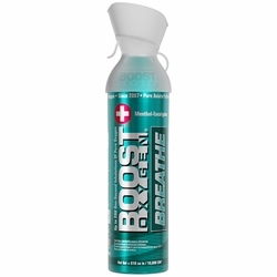 Boost Oxygen, 95% Pure Oxygen Inhaler Canister, Breathe (Menthol Eucalyptus), Large (10 Liter) Boost Oxygen, 95% Pure Oxygen Inhaler Canister, Breathe (Menthol Eucalyptus), Large (10 Liter)