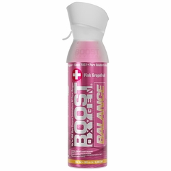 Boost Oxygen, 95% Pure Oxygen Supplement, Portable Canister, Balance (Pink Grapefruit), Medium (5 Liter) Boost Oxygen, 95% Pure Oxygen Supplement, Portable Canister, Balance (Pink Grapefruit), Medium (5 Liter)