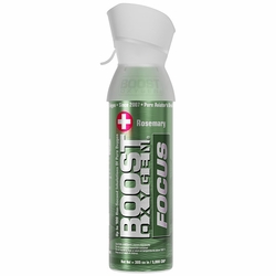 Boost Oxygen, 95% Pure Oxygen Supplement, Portable Canister, Focus (Rosemary), Medium (5 Liter) Boost Oxygen, 95% Pure Oxygen Supplement, Portable Canister, Focus (Rosemary), Medium (5 Liter)