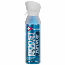 Boost Oxygen, 95% Pure Oxygen Supplement, Portable Canister, Revive (Peppermint), Medium (5 Liter)