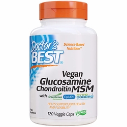 Doctor's Best, Vegan Glucosamine Chondroitin MSM, 120 Veggie Caps