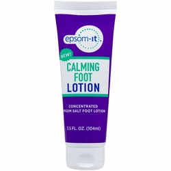 Epsom-It, Calming Foot Lotion Tube, 3.5 oz