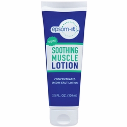 Epsom-It, Soothing Muscle Lotion Tube, 3.5 oz