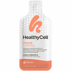HealthyCell, Focus & Recall, 0.84 oz x 30 Gel Packs HealthyCell, Focus & Recall, 0.84 oz x 30 Gel Packs