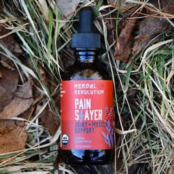 Herbal Revolution, Pain Slayer Joint + Muscle Support Elixir, 2 oz Herbal Revolution, Pain Slayer Joint + Muscle Support Elixir, 2 oz