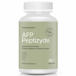 Houston Enzymes, AFP Peptizyde, Supports Digestion of Gluten & Casein, 90 Capsules