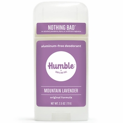 Humble Brands, Aluminum-Free Original Formula Deodorant, Mountain Lavender, 2.5 oz