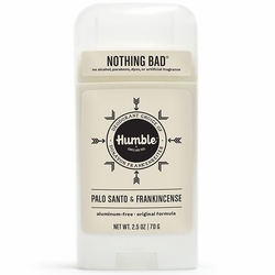 Humble Brands, Aluminum-Free Original Formula Deodorant, Palo Santo & Frankincense, 2.5 oz