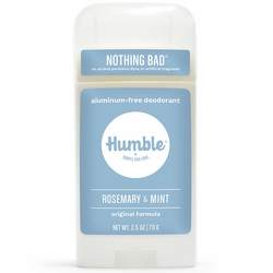 Humble Brands, Aluminum-Free Original Formula Deodorant, Rosemary & Mint, 2.5 oz