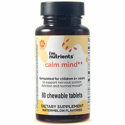 I'm Nutrients, Children's Calm Mind, 60 Chewable Tablets