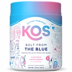KOS, Bolt from the Blue Energizing Blue Spirulina Blend, 7.8 oz (28 Servings)