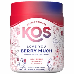 KOS, Love You Berry Much Energizing Red Juice Blend, 8.78 oz (28 Servings)