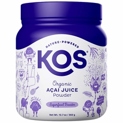 KOS, Organic Acai Juice Powder, 12.7 oz (120 Servings)