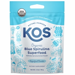 KOS, Organic Blue Spirulina Superfood, 1.4 oz (40 Servings) KOS, Organic Blue Spirulina Superfood, 1.4 oz (40 Servings)