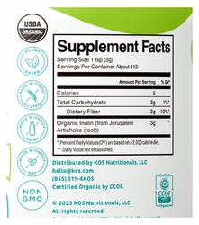 Organic Inulin Powder Organic Inulin Powder