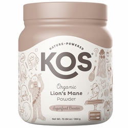 KOS, Organic Lion's Mane Powder, 12.84 oz (104 Servings) KOS, Organic Lion's Mane Powder, 12.84 oz (104 Servings)