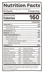 Organic Superfood Plant Protein Powder - Chocolate Organic Superfood Plant Protein Powder - Chocolate