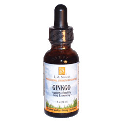 L.A. Naturals, Ginkgo Wildcrafted, 1 oz