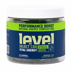 Level Select CBD, CBD Gummies Vital Energy, 30 Count Level Select CBD, CBD Gummies Vital Energy, 30 Count
