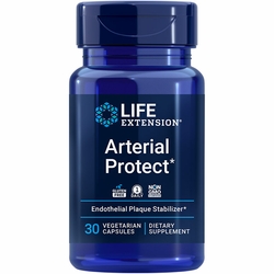 Life Extension, Arterial Protect, Endothelial Plaque Stabilizer, 30 Vegetarian Capsules Life Extension, Arterial Protect, Endothelial Plaque Stabilizer, 30 Vegetarian Capsules