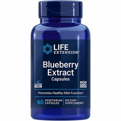 Life Extension, Blueberry Extract, 60 Vegetarian Capsules Life Extension, Blueberry Extract, 60 Vegetarian Capsules
