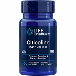 Life Extension, Citicoline (CDP-Choline), 60 Vegetarian Capsules Life Extension, Citicoline (CDP-Choline), 60 Vegetarian Capsules