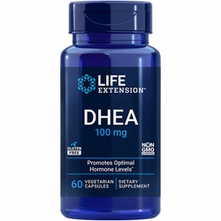 Life Extension, DHEA (Dehydroepiandrosterone) 100 mg, 60 Vegetarian Capsules Life Extension, DHEA (Dehydroepiandrosterone) 100 mg, 60 Vegetarian Capsules